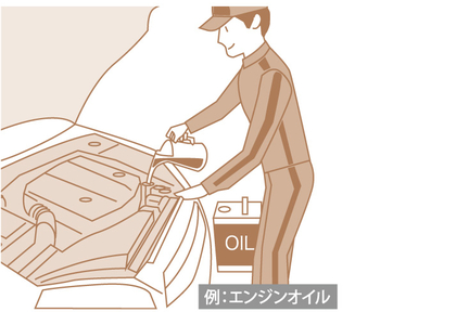 つくし車検_エンジンオイル