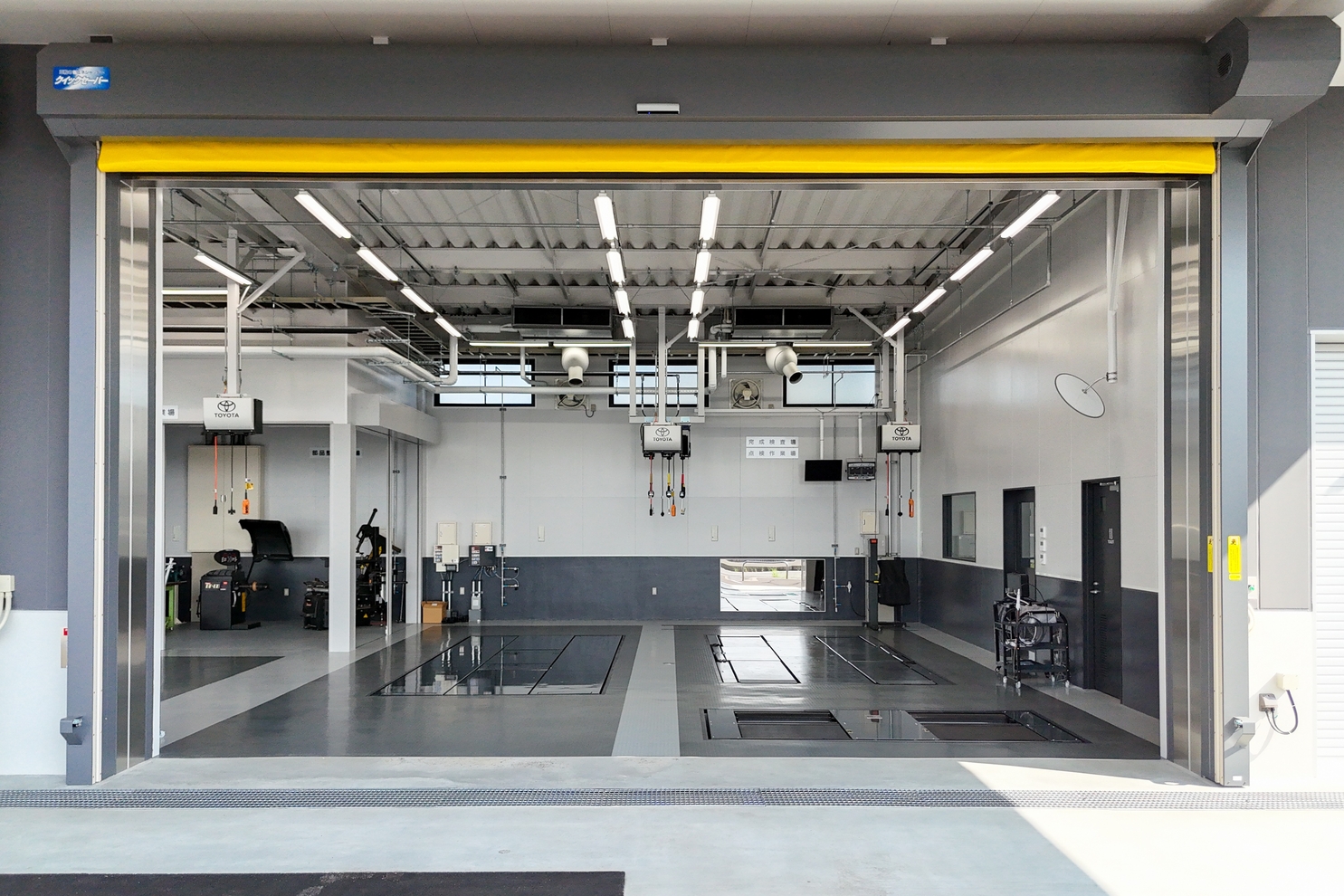 福山北店　点検作業場完成検査場